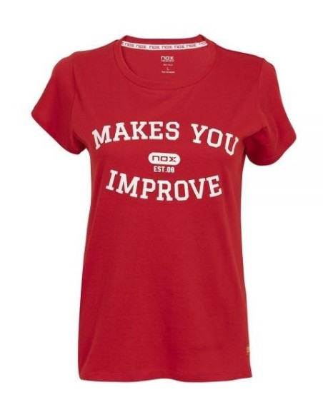 Camiseta Basic Nox T20mcabnro Mujer | Ofertas de pádel